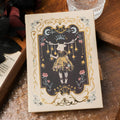 THALO Gothic style A5 notebook with retro animal art design measuring 11.6 by 16.5 cm