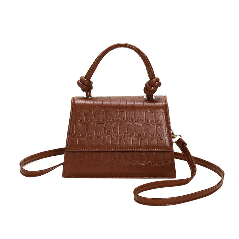 PU commuter underarm bag for women, horizontal rectangle, single strap, soft body, available in nine colours.