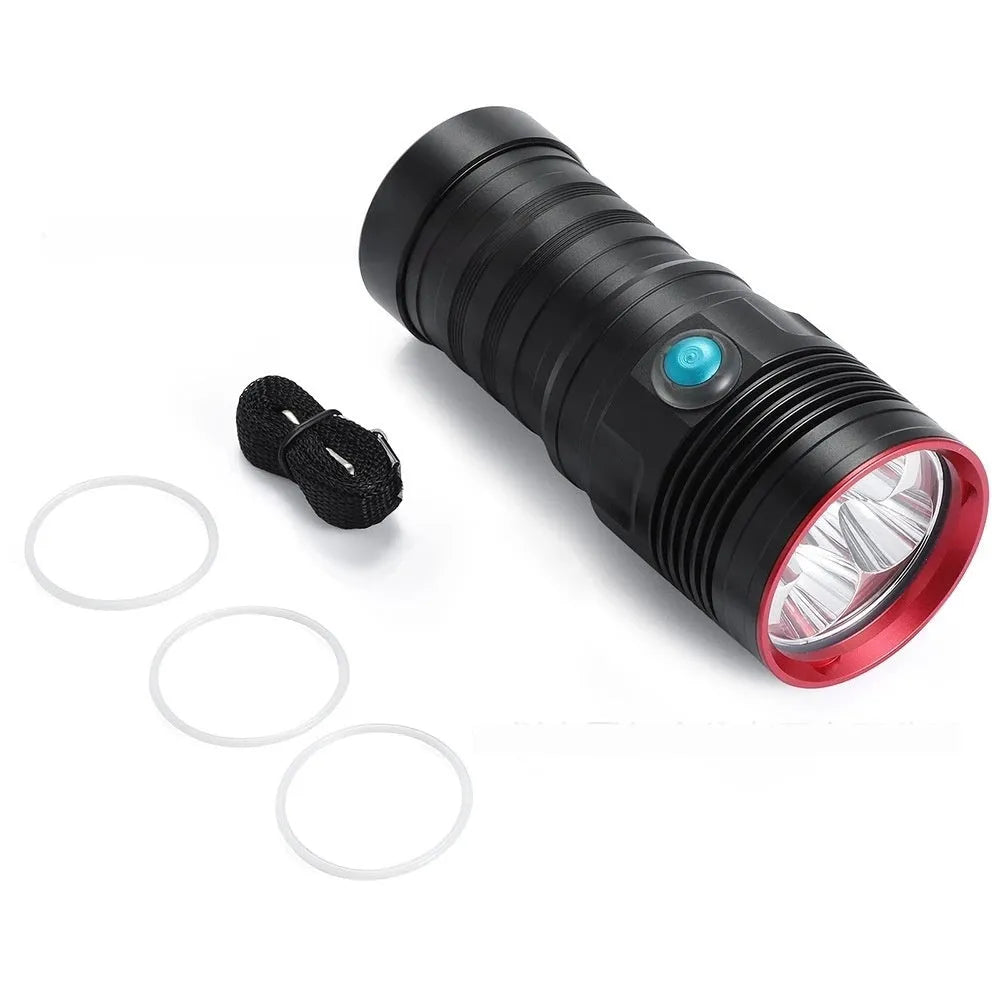 DX5S L2 50W aluminium alloy LED flashlight for camping and outdoor use
