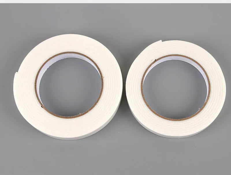 Roll of foam double-sided adhesive tape 15mm width 3mm thickness BOPP base material for mounting and sealing