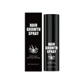 Hair care spray 50ml with biotin and caffeine in a clear bottle with black nozzle