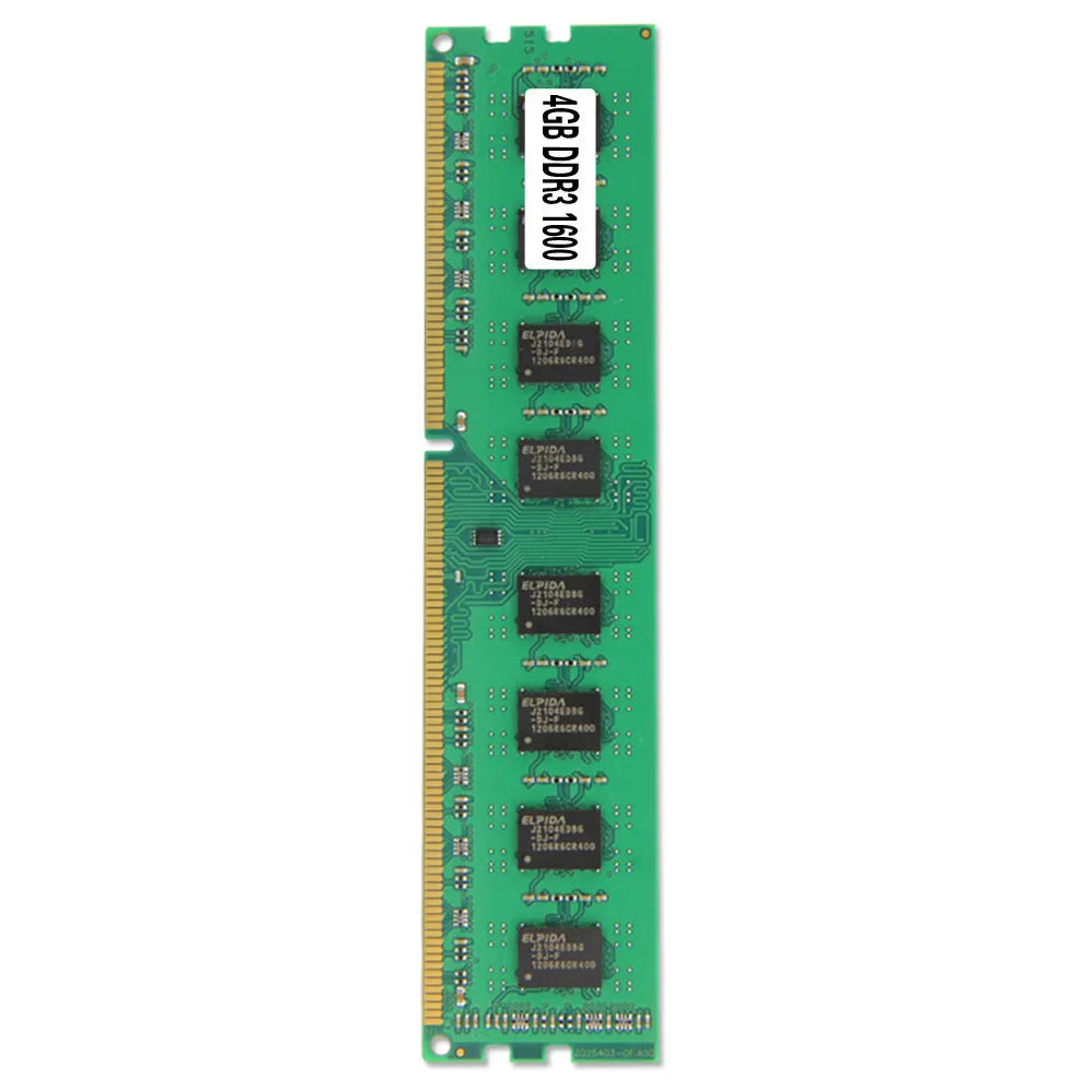 4GB DDR3 1600 desktop memory module for AMD-compatible computer systems