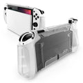 TPU protective cover for Nintendo Switch OLED 2021 console in various colours.