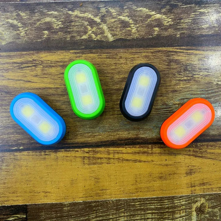 Small keychain work light in green with ABS casing and 3W LED