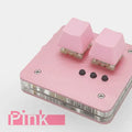 Mini USB keyboard with touch panel in black, grey, pink, or white colour options