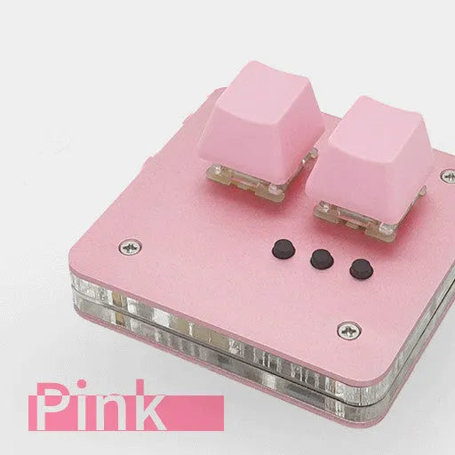Mini USB keyboard with touch panel in black, grey, pink, or white colour options