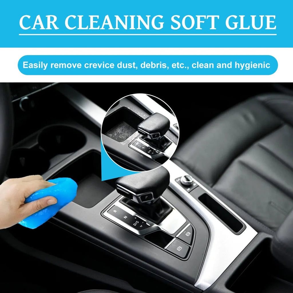 Car interior cleaning soft gel adhesive putty for dust removal, 70g size
