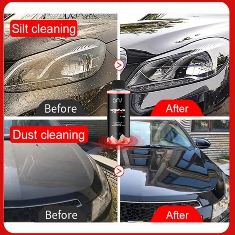 100ml bottle of concentrated high foam car cleaner for vehicle decontamination