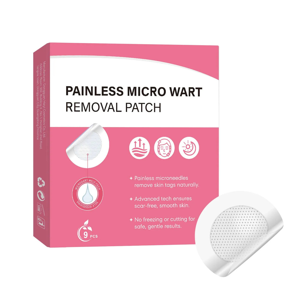 Pack of 9 gentle refreshing cleansing body skin nursing adhesive bandages with standard specification