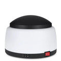 White nail steam remover machine on a table, compact 20x20x20 cm design
