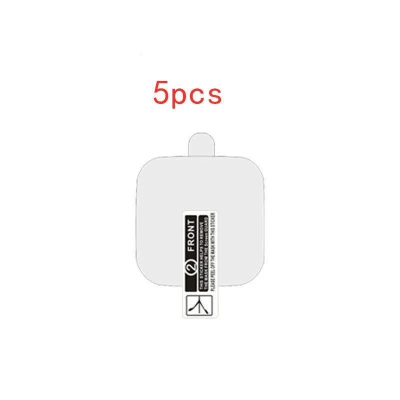 Easy-tear TPU hydrogel screen protector film for Amazfit Bip S smartwatch.