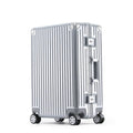Hard shell ABS+PC suitcase with aluminium frame, anti-theft lock, universal wheels, internal computer and camera compartments