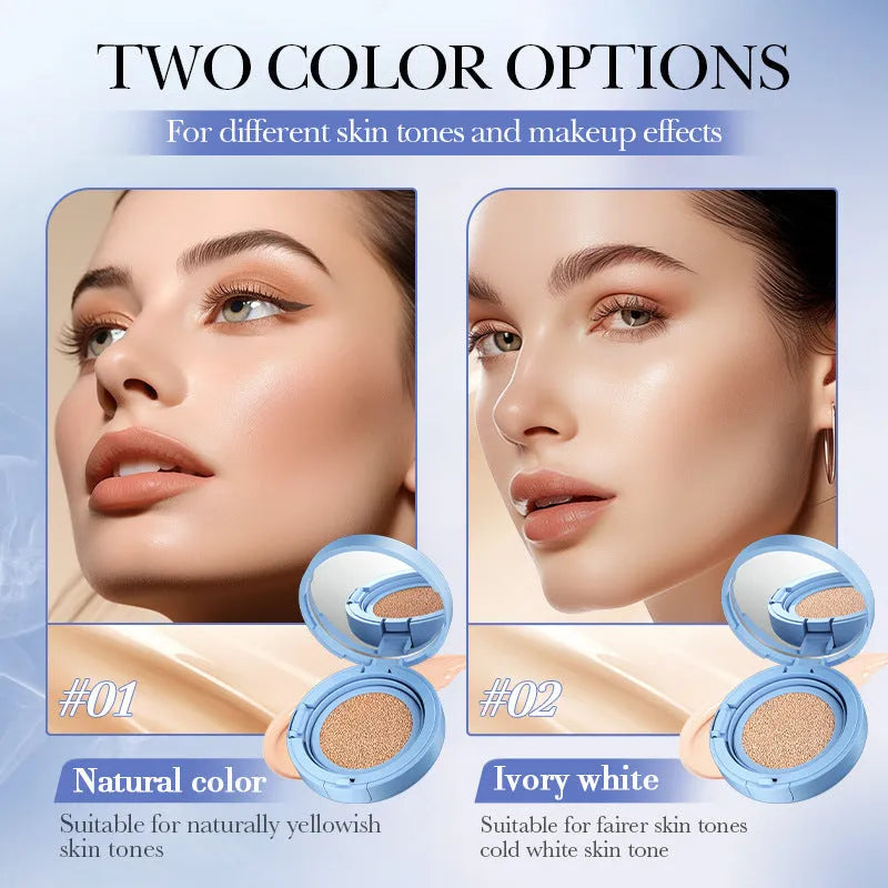 Contour primer concealer BB cream in tube packaging, 15g, skin brightening formula, Natural or Ivory White shade