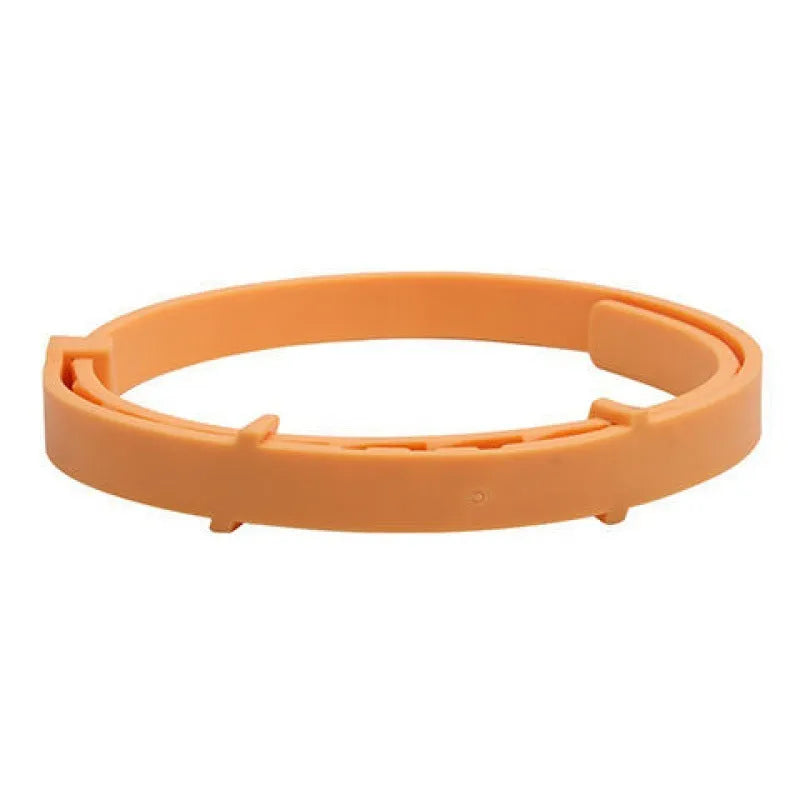 Adjustable pet anti-mosquito collar for cat and dog, made from TPR silica gel with natural plant extracts, providing 8 months flea and insect protection