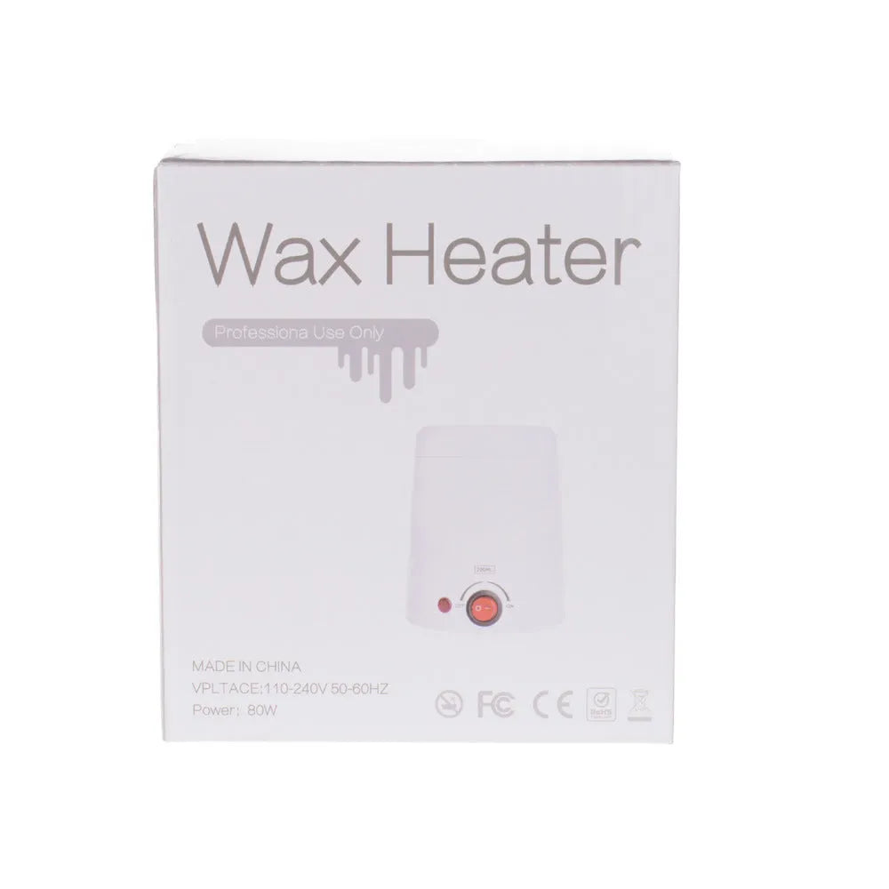 Portable constant temperature wax melting machine 80W black compact 11x9.5x13cm with removable power cord
