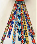 Cloth helmet streamer decorative ribbons for children's roller skating balancing car ski helmets in various colours
