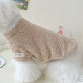 Double-sided cloud velvet thickened dog jacket in multiple colour options