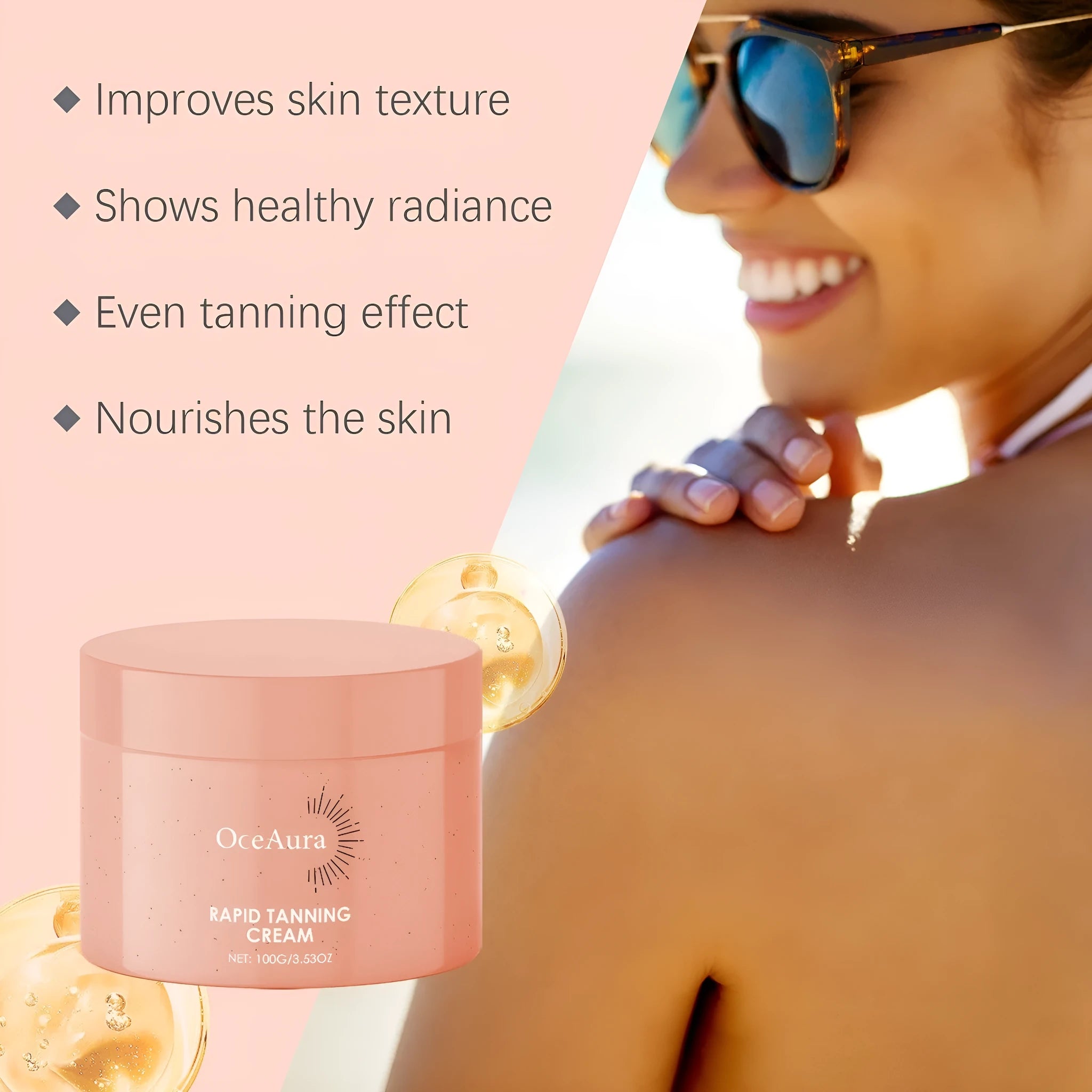 Black Frost Darkening Cream 100g moisturising nourishing makeup tool