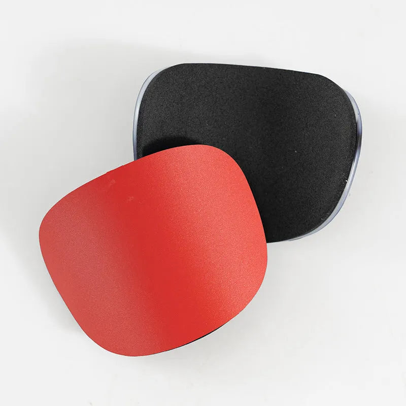 Pair of PU mini football shin guards for sports protection in various colours.
