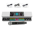English sound card audio integrated machine with wireless Bluetooth and Y6 single wireless microphone set