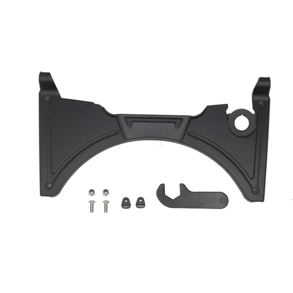 Black motorcycle cockpit fairing bodywork for BMW R1250GS modification