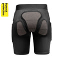 X-ray diffraction ski protective gear hip pad and knee pad set for inner wear cushioning.