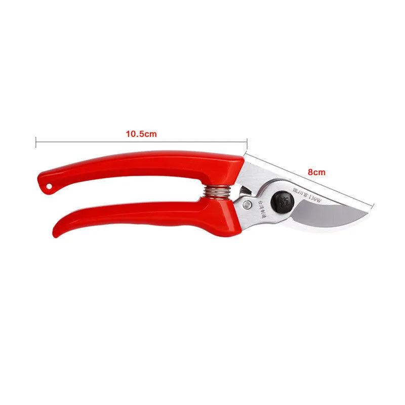 130W pruning shears with SK5 high carbon steel blade for landscaping, random colour