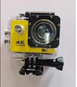 4K Sports DV mini waterproof action camera with ABS plastic body in three colour options