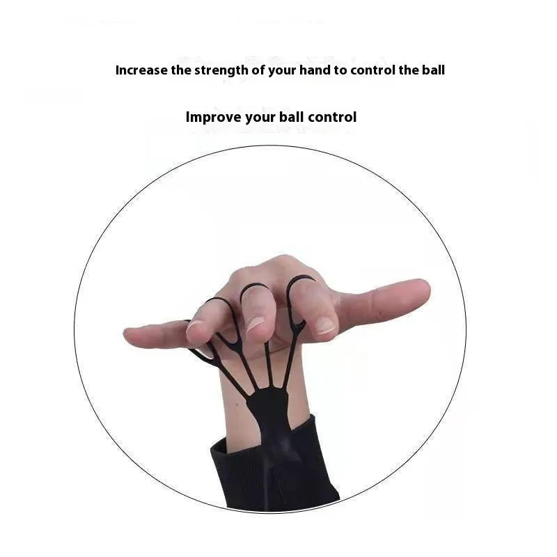 Five fingers three points shooting brace finger training aid for ball games in black, orange or green