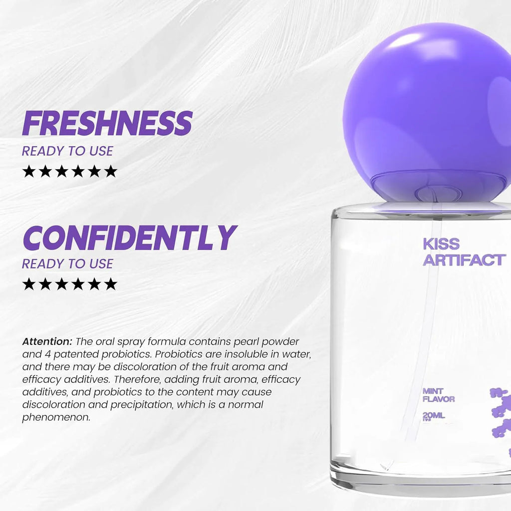20ml portable probiotics oral spray bottle for hydrating body care