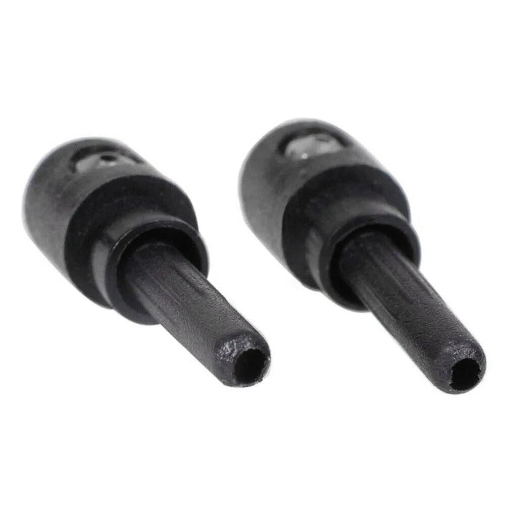 Black rear windscreen washer nozzle for Volkswagen Golf Audi Skoda cars