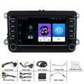 7-inch universal Android car stereo head unit for Volkswagen with touchscreen and USB ports