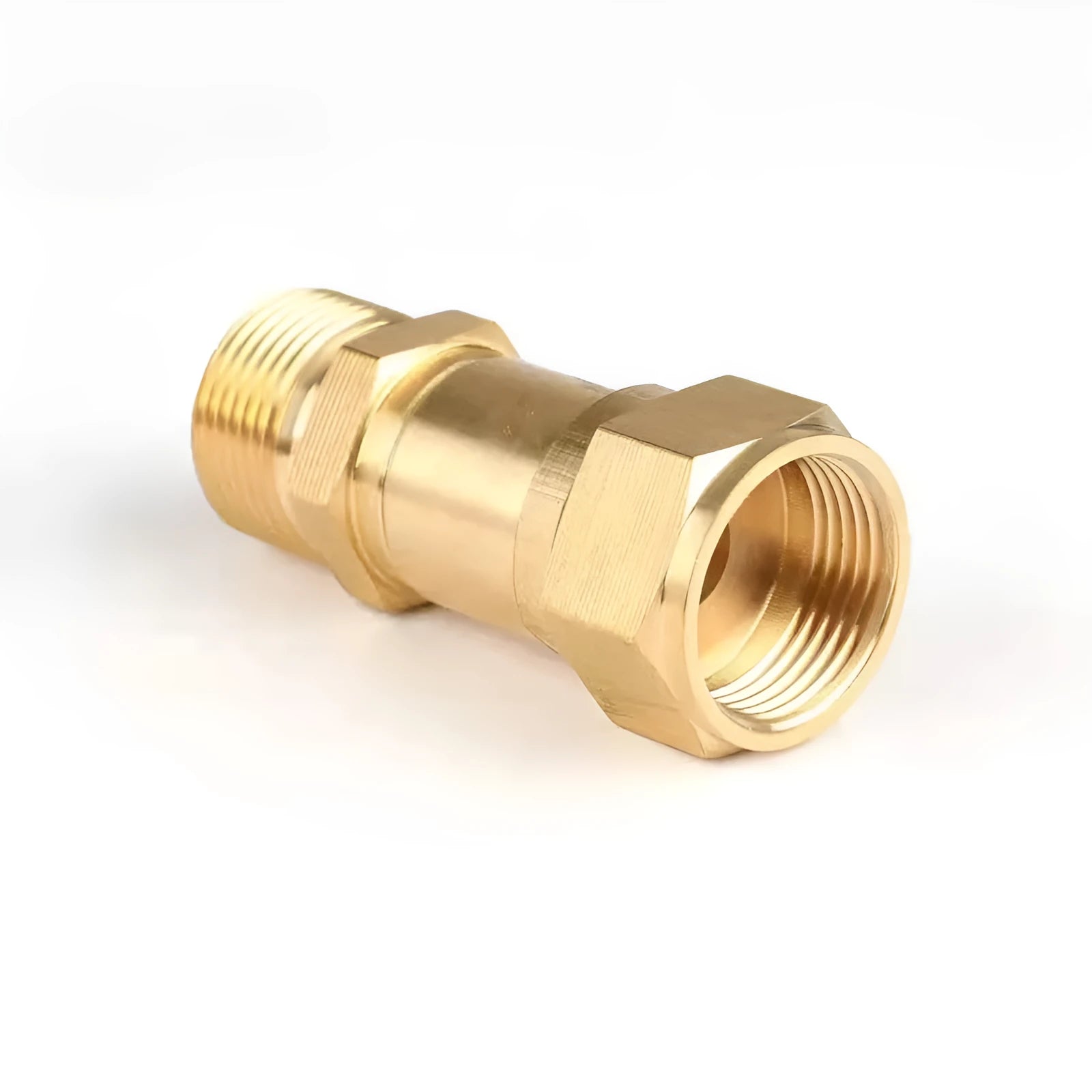 Brass high pressure water pipe rotary joint quick hose connector for car washing machine