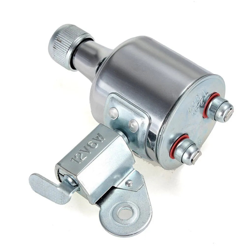 Silver bicycle dynamo-powered generator light kit for mounting on frame, showing wiring connectors.