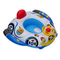 Baby toddler swimming pool float seat ring with cartoon designs made from 25mm thick environmentally friendly PVC