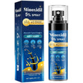 White 60ml hair care spray bottle for relieving hair thinning and moisturising hair oil treatment