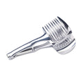 Silver plastic lemon slicer kitchen tool for cutting fruit and vegetables