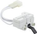 White washing machine door switch replacement part 3406107