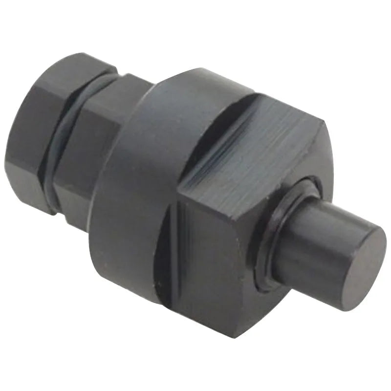 Aodi T40058 crankshaft rotating sleeve and timing tool adapter for engine service.