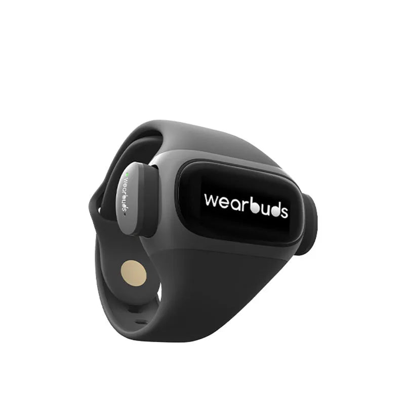 Wrist wear true wireless Bluetooth headset in W20PRO Grey with 1.2-inch screen and silicone band