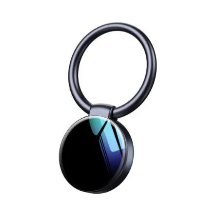 One Key Recording MP3 Player USB Disk Storage Recording Pen in English black, CNC zinc alloy body, compact size