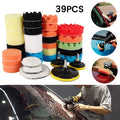 Car Polishing Disc Wool Pad Flat Wave Sponge Wool Ball 80mm 3 Inch M10 Back Fleece for Auto Detailing