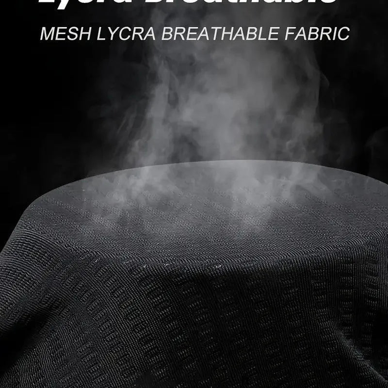 Gray nylon bicycle road bike underpants for cycling lying flat on a surface
