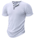Slim-fit muscle sports t-shirt for men in solid colours including army green, black, khaki, navy blue, and white