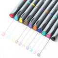 Pack of ten 0.38mm syringe-style technical drawing pens for architectural drafting