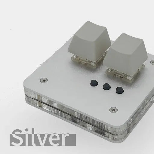 USB wired mini plastic keyboard with touch panel measuring 6.5x6x1.3cm