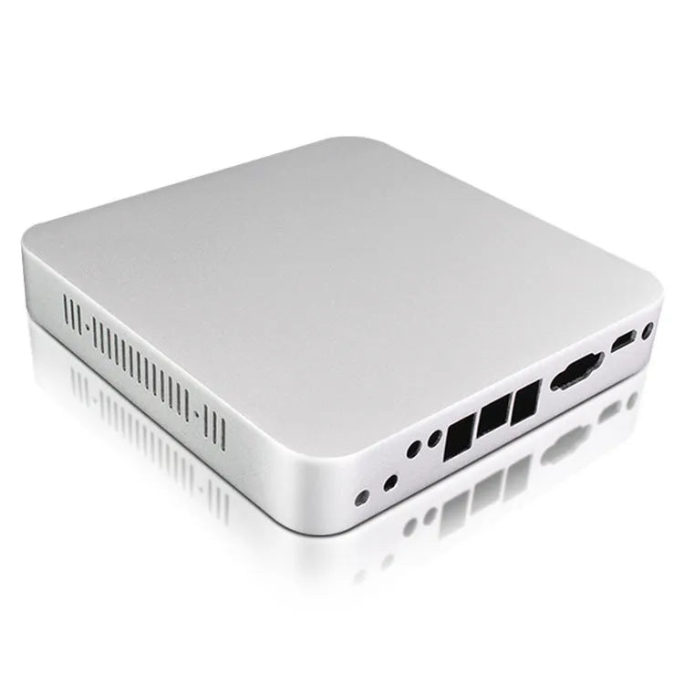 All aluminium alloy mini chassis vertical HTPC case 19.9cm in black
