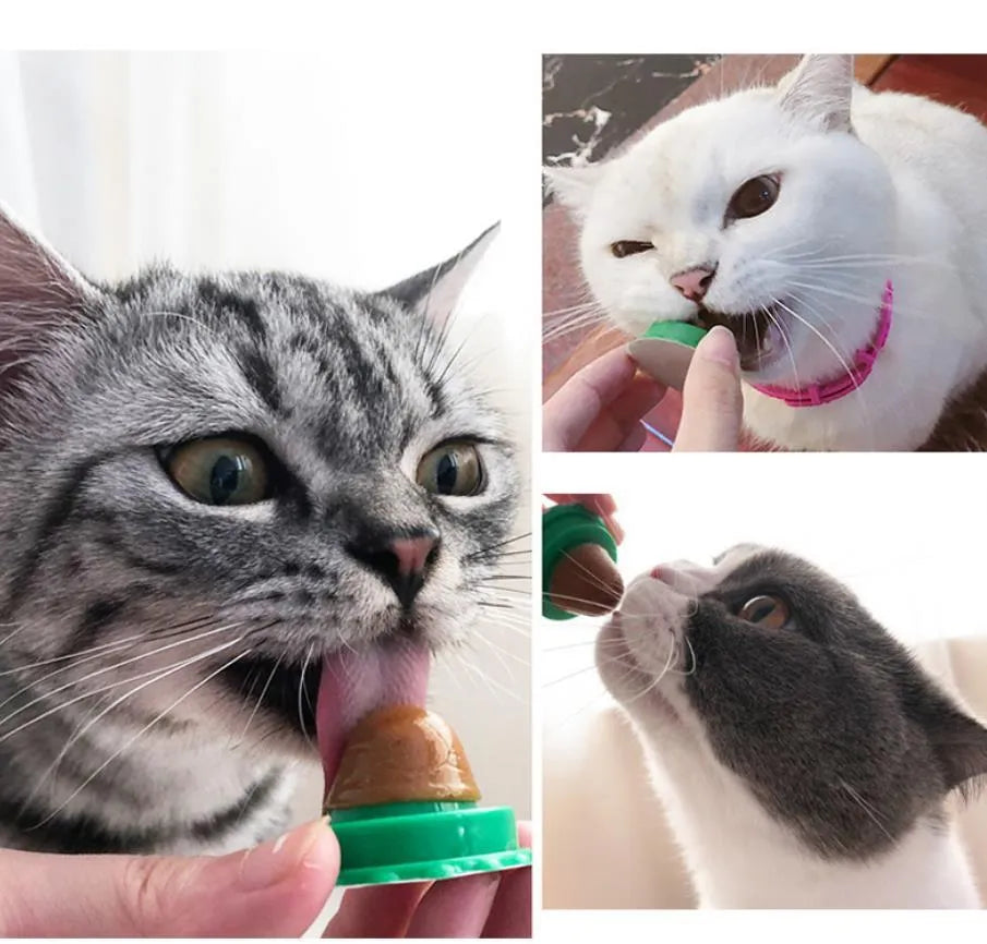 Single bag of 12g cat sugar lickable snack and catnip toy for cats and dogs