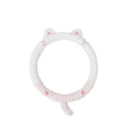 38cm plush winter steering wheel cover with embroidered animal design options