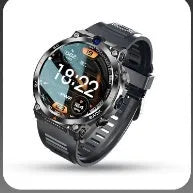 Multi functional sports smartwatch with dual cameras and TFT touch screen display